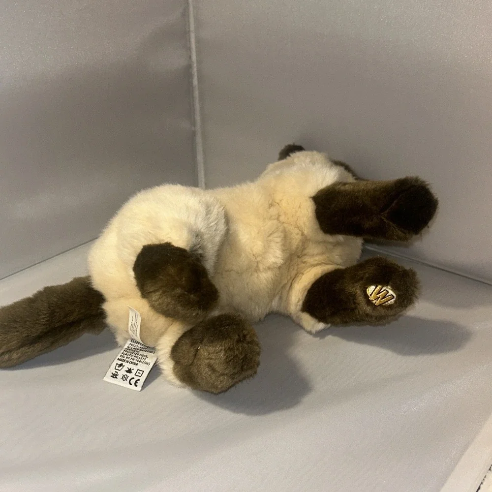 Webkinz Signature Siamese Cat Realistic Animal Plush Toy Retired **NO CODE**